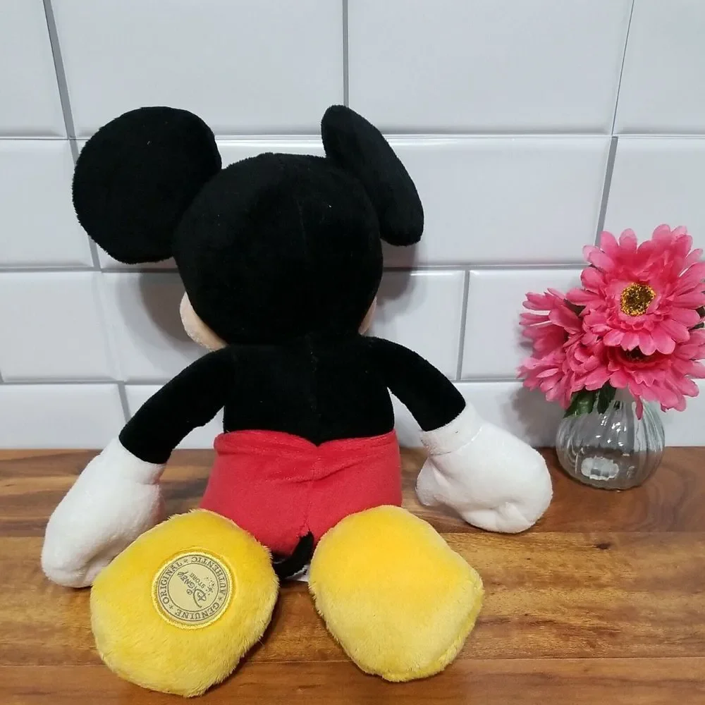 Disney‎ Store Classic Mickey Mouse Plush Toy Stuffed Animal 12 in.